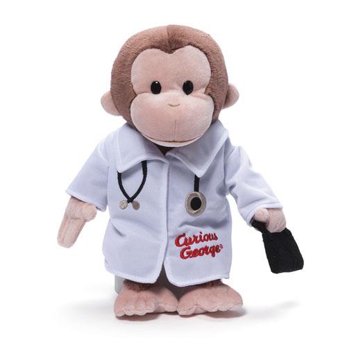 Curious George Doctor Plush
